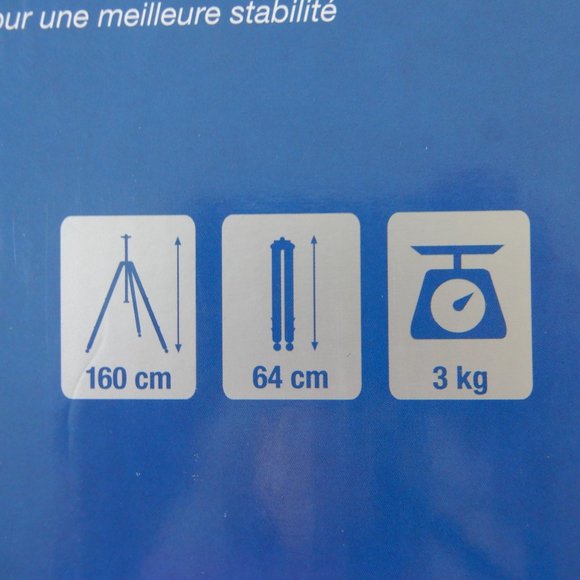 OPTEX NWOT Summit PRT200 Premium TRIPOD with Professional Style 3-Way Pan Head - Picture 9 of 11